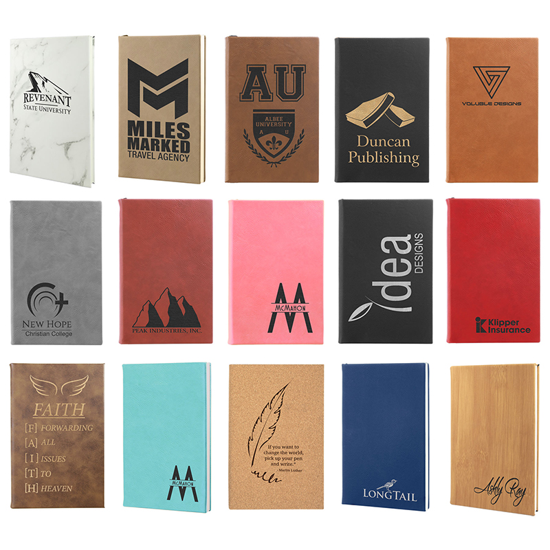 4 1/7' x 5 1/2' lærredsjournaler
