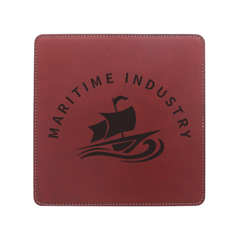 Laserbar Leatherette Square Musematte 20*20cm