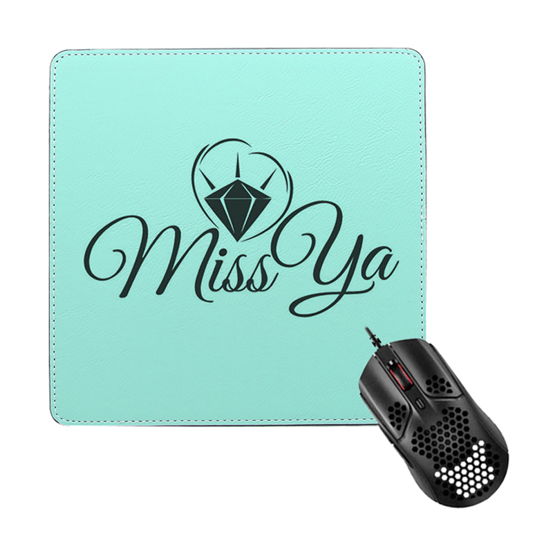 Laserbar Leatherette Square Musematte 20*20cm