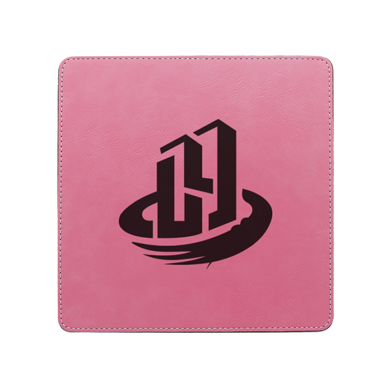 Laserbar Leatherette Square Musematte 20*20cm