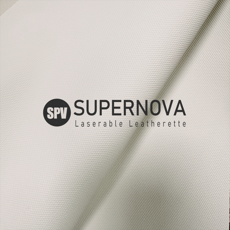 Canvas Pro White laserbare kunstlærark med lim/uten lim