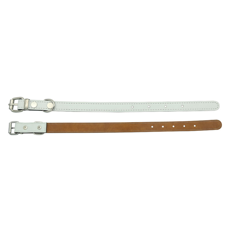 Sublimation Leatherette Hundehalsbånd - XL