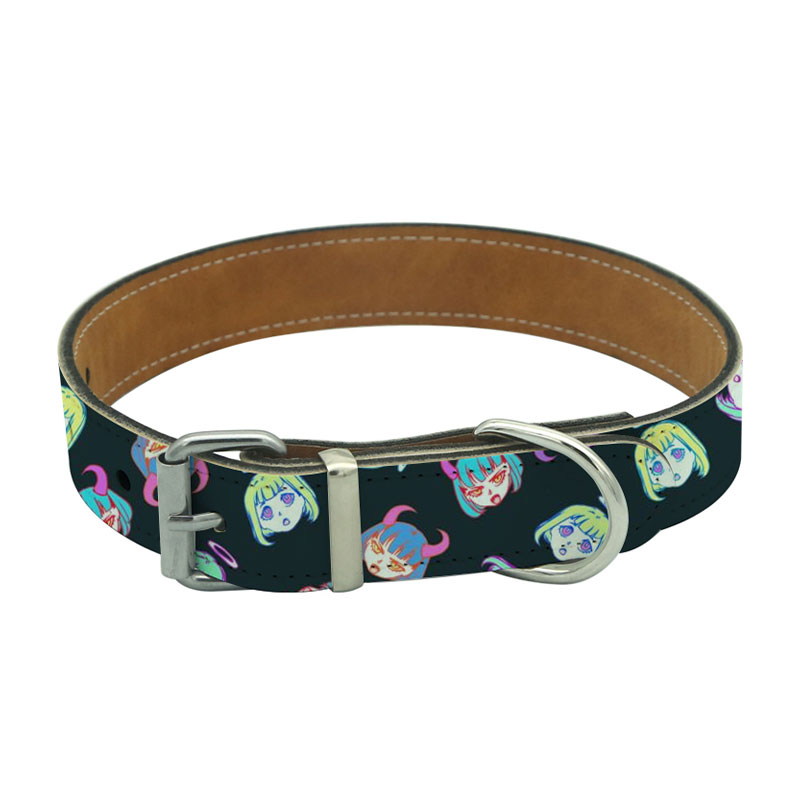 Sublimation Leatherette Hundehalsbånd - XL