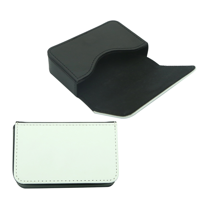 Sublimation Pu Leather Name Card Holder