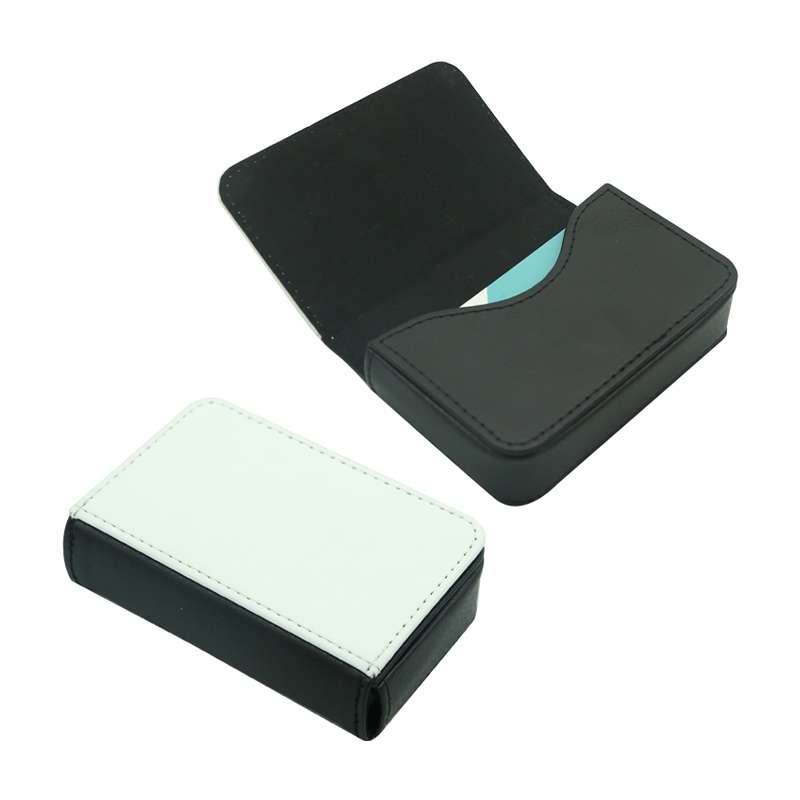 Sublimation Pu Leather Name Card Holder
