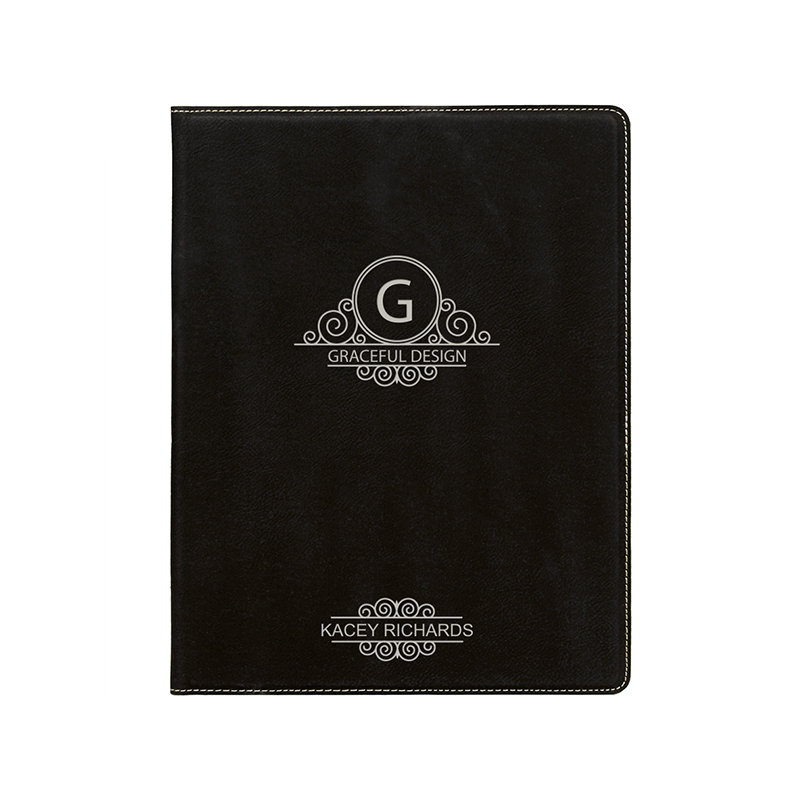 Leatherette Portfolio 7' × 9'