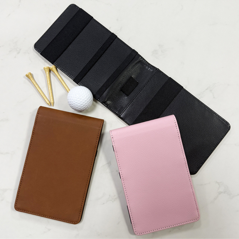 Sublimation Leathette Golf Scorecard Holder