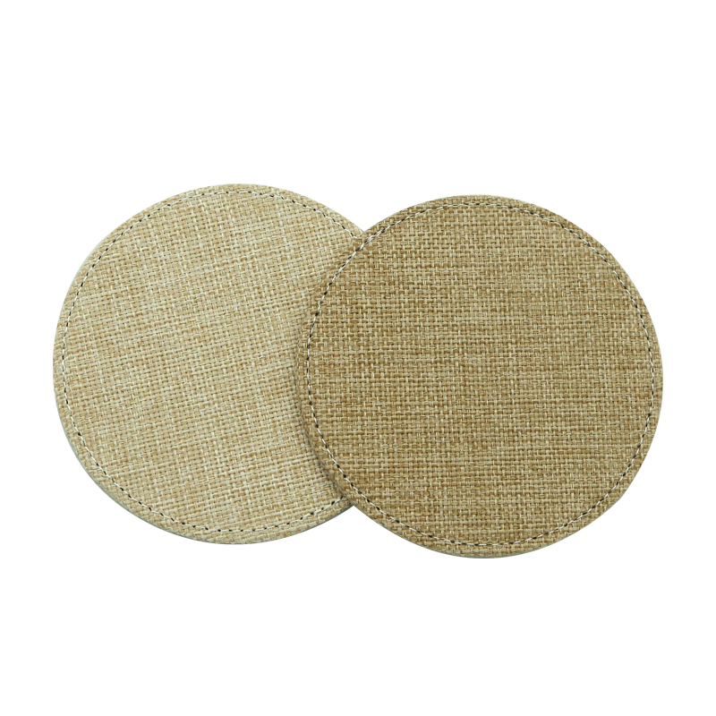 Sublimering Jute Coaster-Round