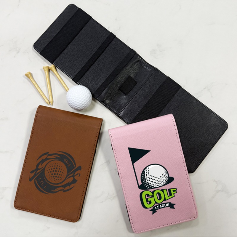 Sublimation Leathette Golf Scorecard Holder
