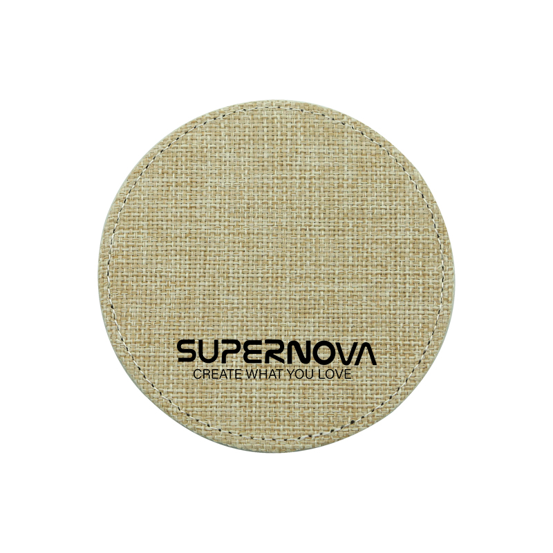Sublimering Jute Coaster-Round