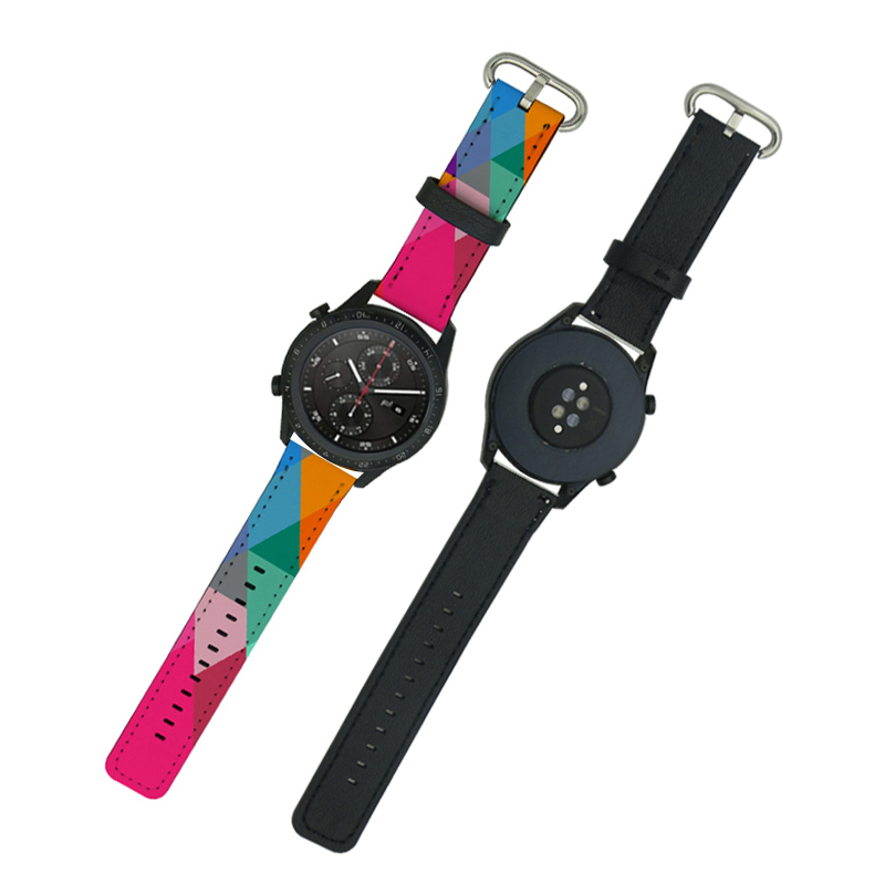 Sublimering PU-skinn Samsung/Huawei-klokkeremmer 22mm