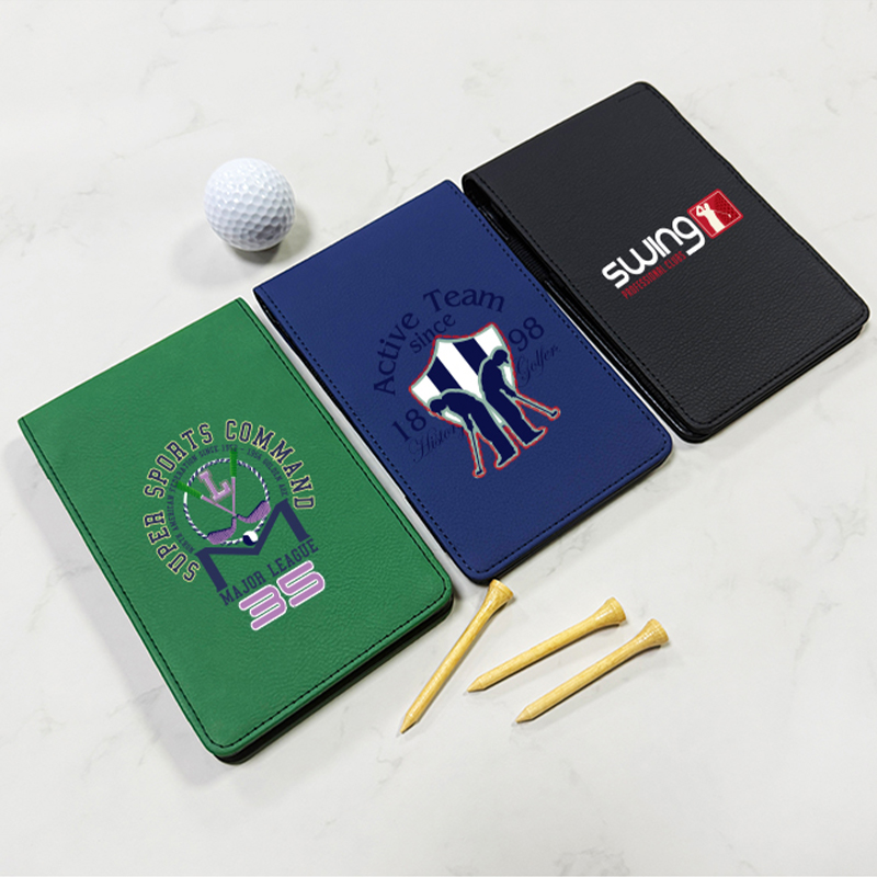 Sublimation Leathette Golf Scorecard Holder
