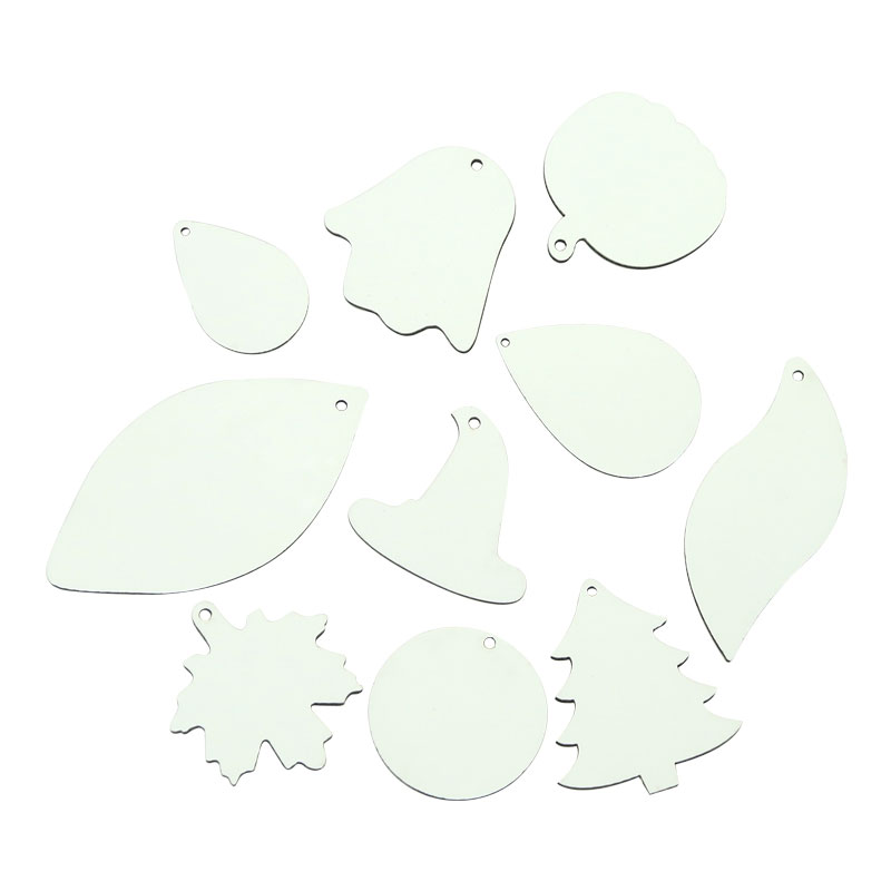 Sublimering PU lær øredobber Drop Shape (par) Sublimering PU lær øredobber Drop Shape (par)