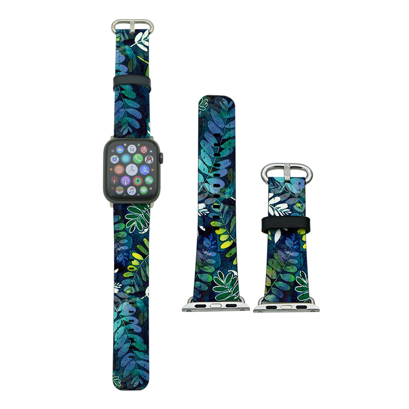 Sublimering PU-skinn Apple iWatch-bånd for serie 4/5-40 mm