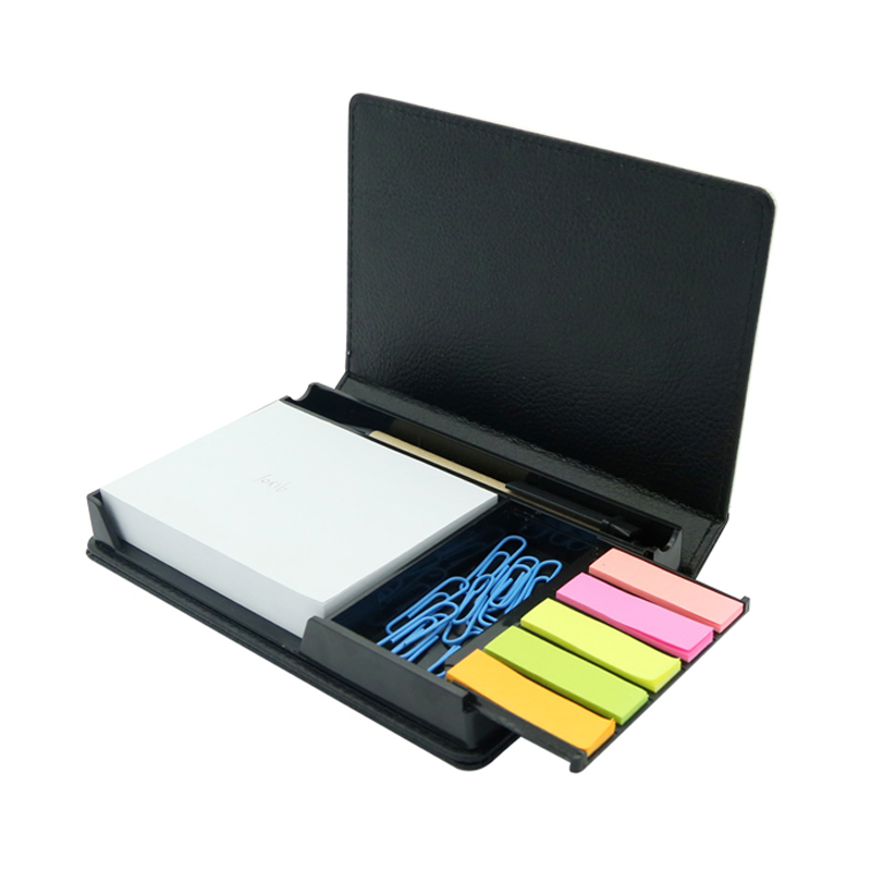 Sublimering Leatherette Sticky Notes Box - rektangel