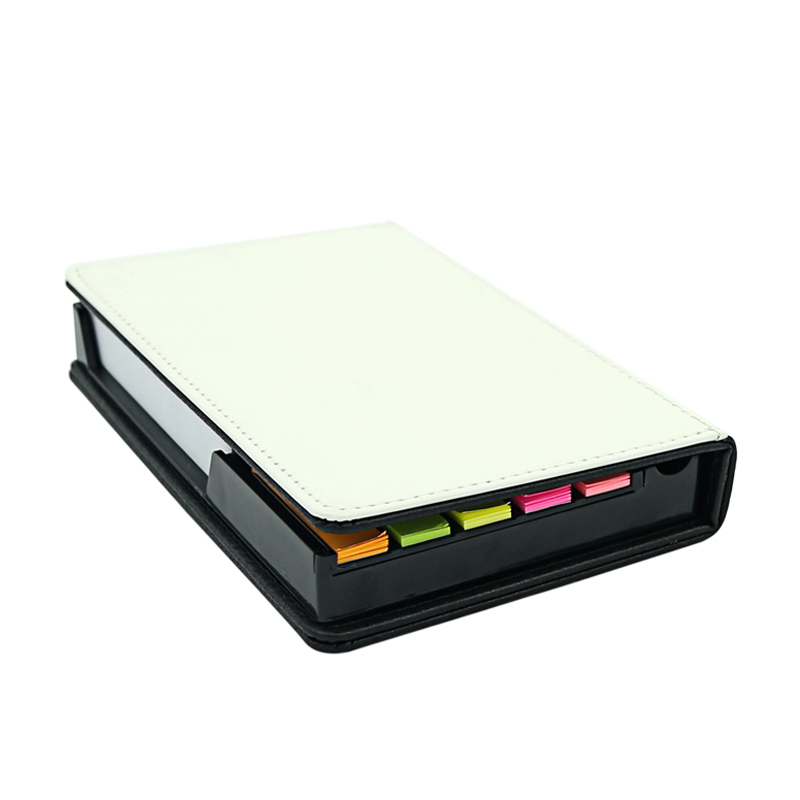 Sublimering Leatherette Sticky Notes Box - rektangel
