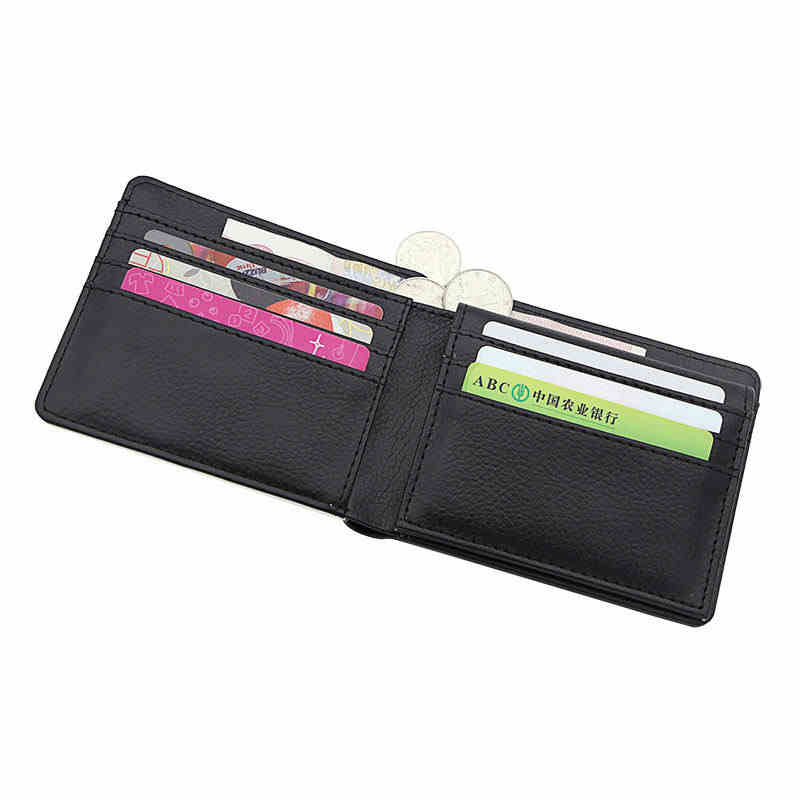 Sublimation Leather Bifold lommebok for menn med kortholder Sublimation Leather Bifold lommebok for menn med kortholder