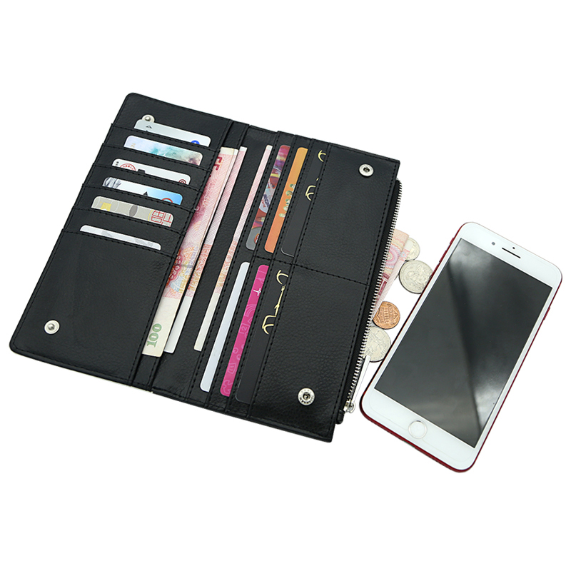Sublimation Leatherette Bifold lommebok - lang
