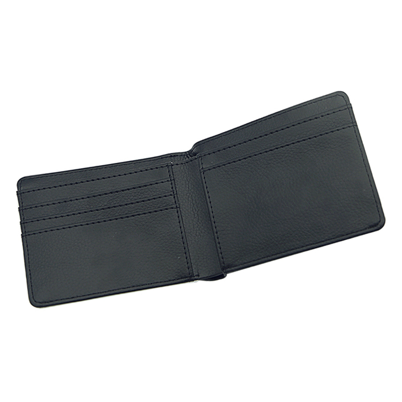 Sublimation Leatherette Bifold lommebok for menn