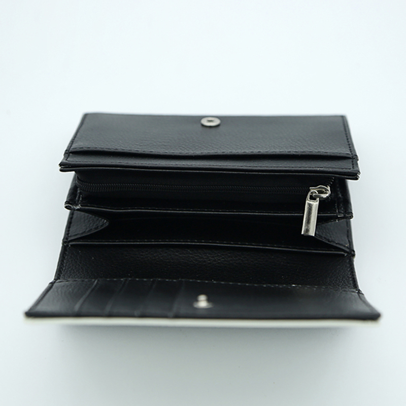 Sublimation Leatherette Bifold lommebok - kort
