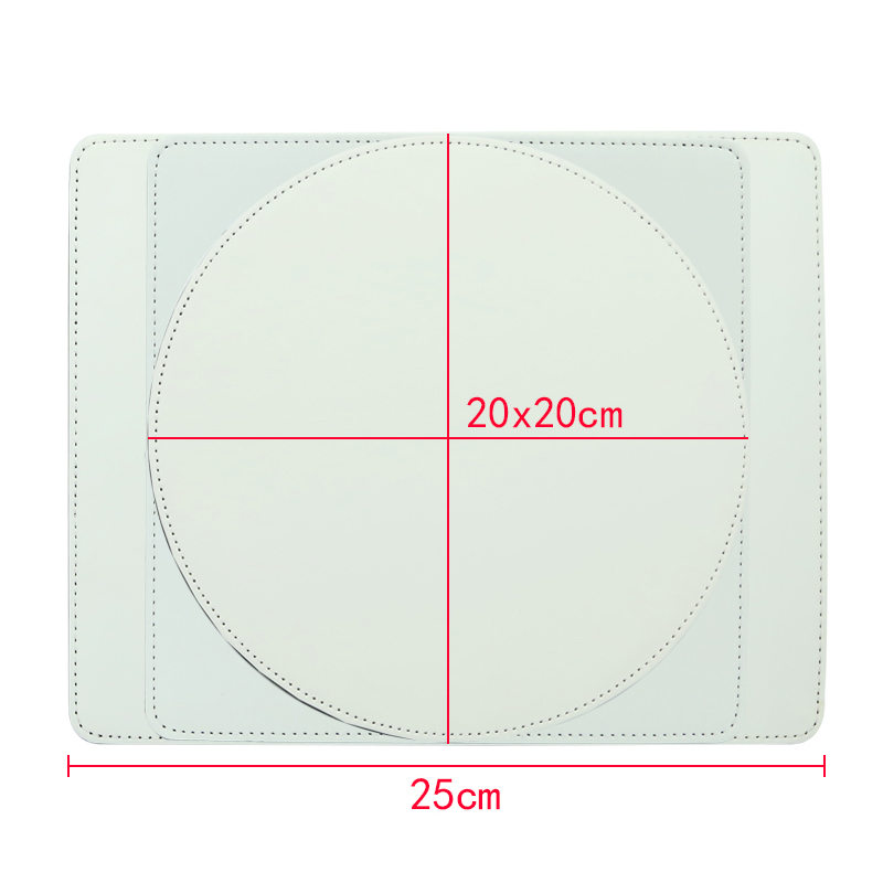 Sublimation Pu Leather Musematte - Firkantet