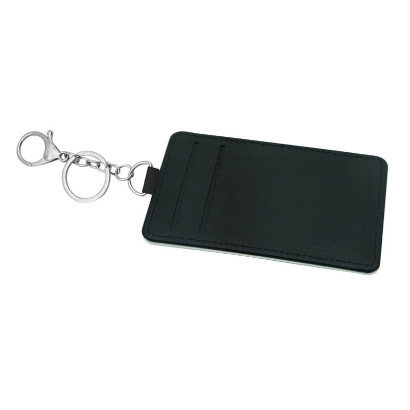Sublimation Leatherette Bus Card Holder with 2 slots