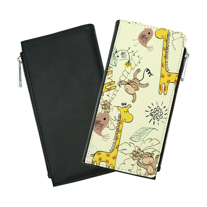 Sublimation Leatherette Bifold lommebok - lang