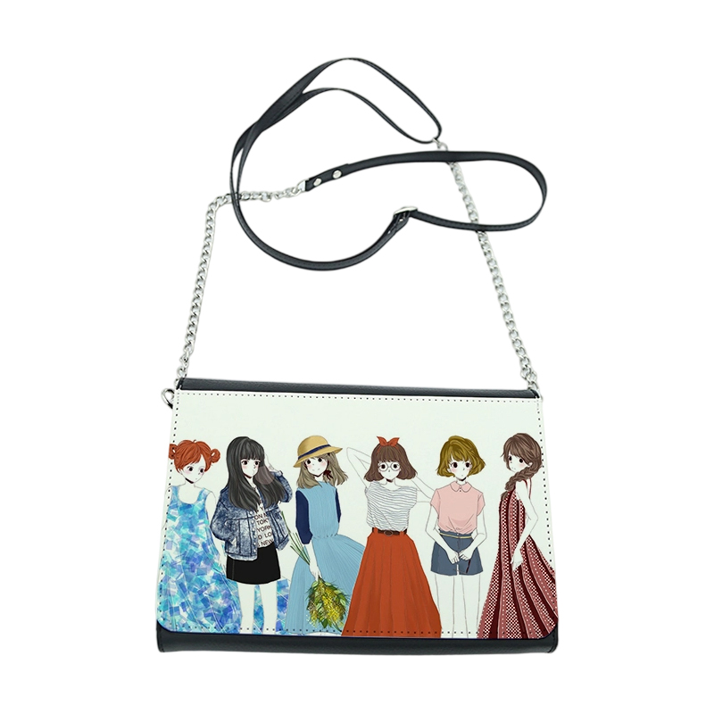 Sublimation Leatherette Stor Skulderveske med 2 par Magnetics Sublimation Leatherette Stor Skulderveske med 2 par Magnetics