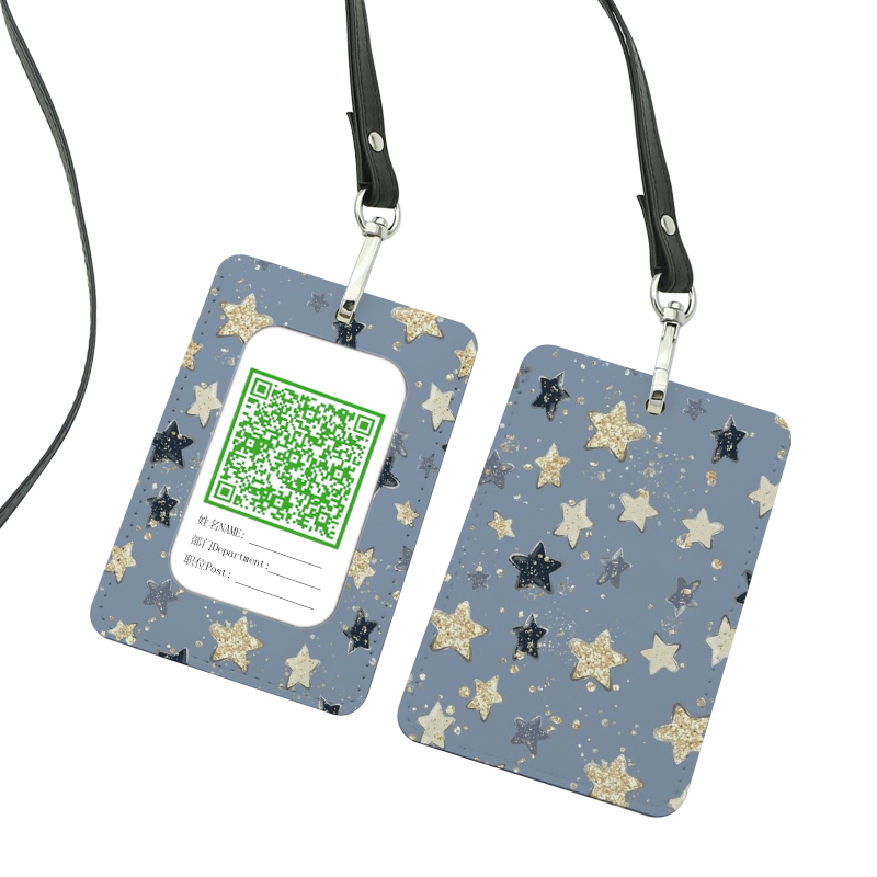 ID-merkeholder for sublimering i lær - rett
