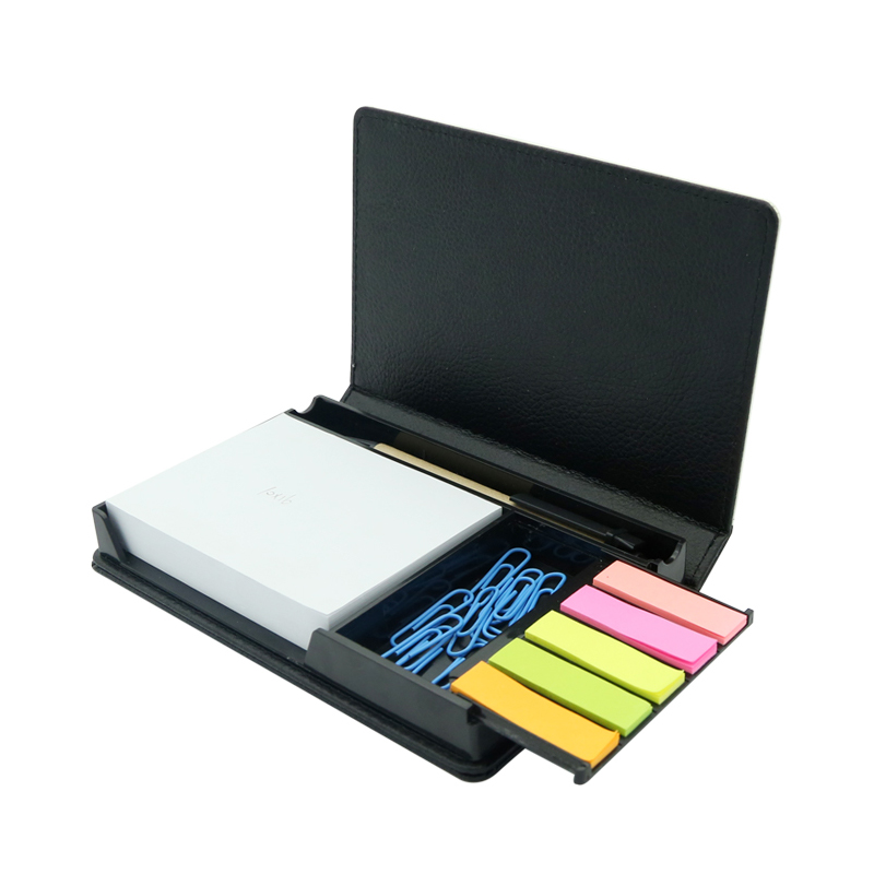 Sublimering Leatherette Sticky Notes Box - rektangel
