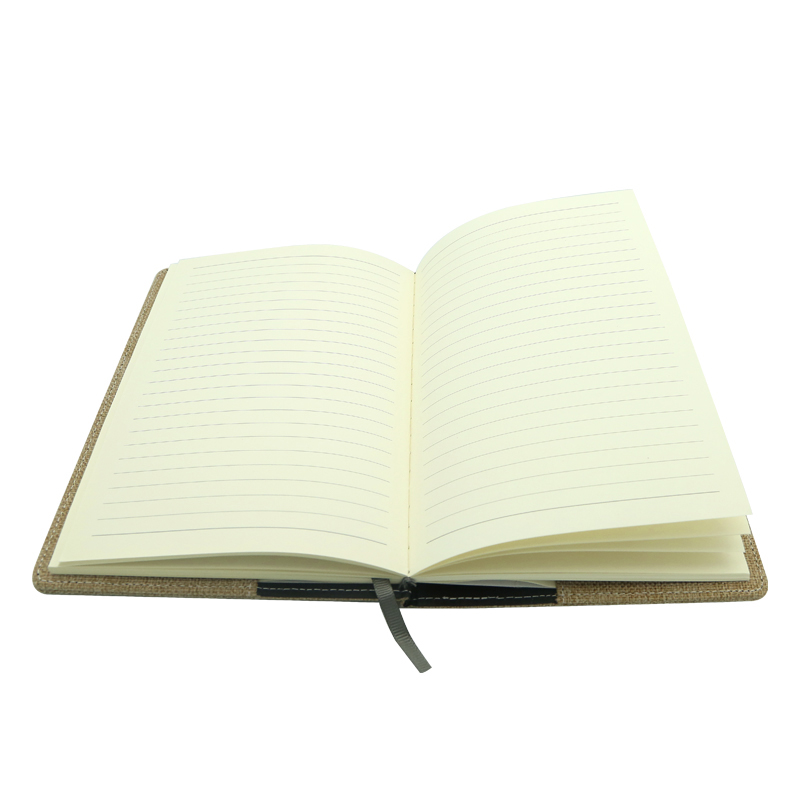 Sublimation Jute Changeable Notebook - A6 størrelse