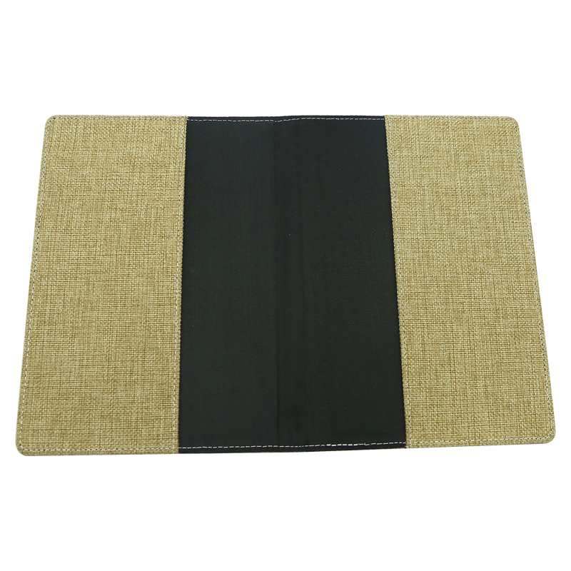 Sublimation Jute Changeable Notebook - A5 størrelse