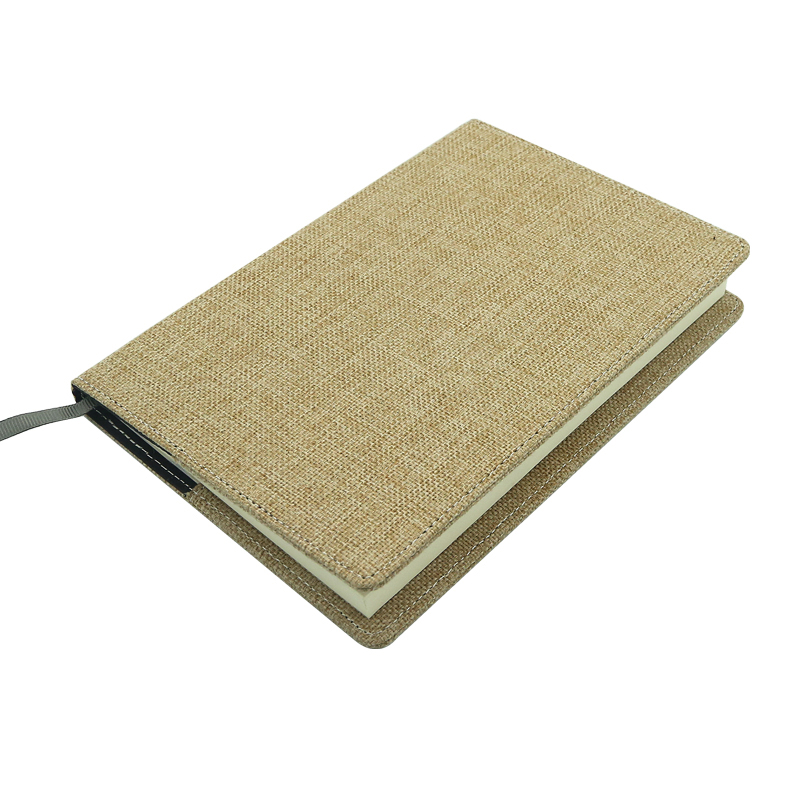 Sublimation Jute Changeable Notebook - A5 størrelse