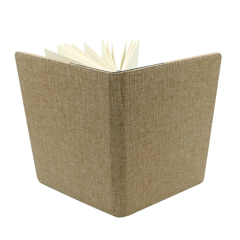 Sublimation Jute Changeable Notebook - A6 størrelse
