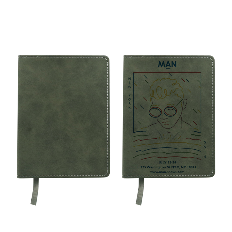Sublimasjonsfarge skinn Notebook - A5 størrelse Sublimasjonsfarge skinn Notebook - A5 størrelse